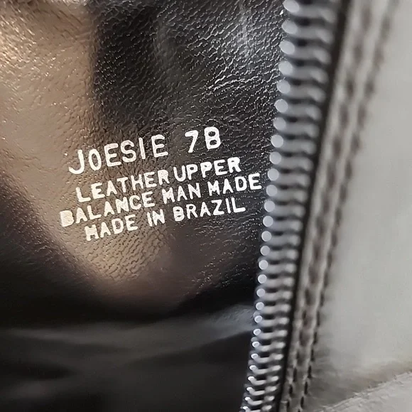 Vintage Steve Madden Josie Leather Boots Y2K 90S Ankle Booties Black Heeled RARE - Picture 8 of 15